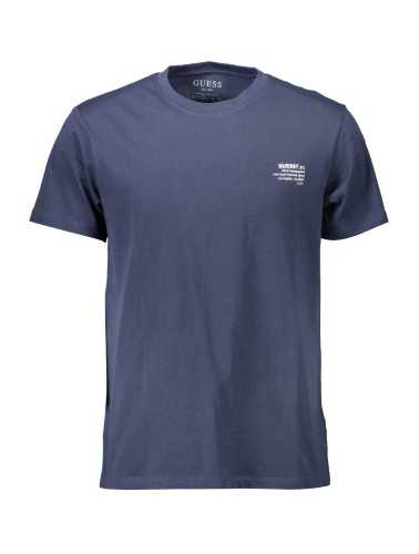 GUESS JEANS T-SHIRT MANICHE CORTE UOMO BLU