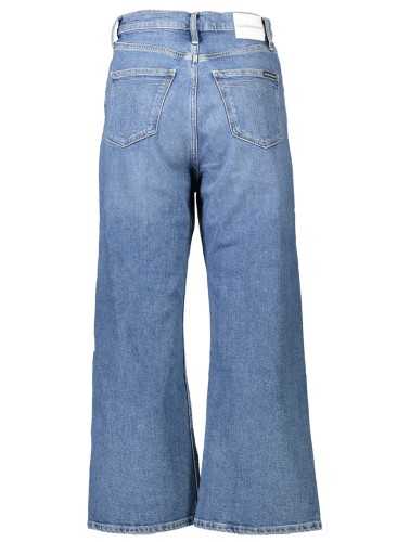 CALVIN KLEIN JEANS DENIM WOMAN BLUE