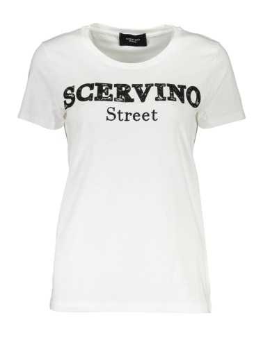 SCERVINO STREET T-SHIRT MANICHE CORTE DONNA BIANCO