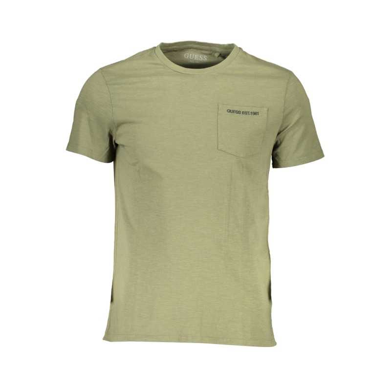 GUESS JEANS GREEN MAN SHORT SLEEVE T-SHIRT