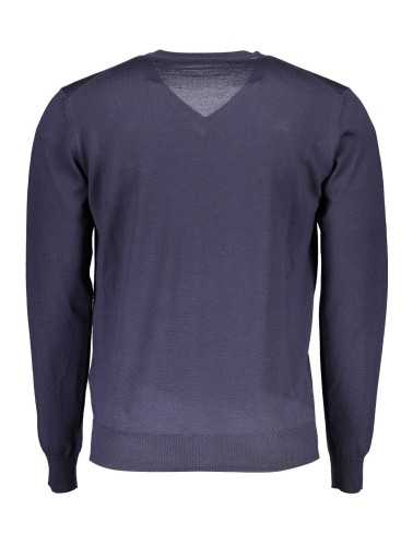 HARMONT & BLAINE MEN'S BLUE SWEATER