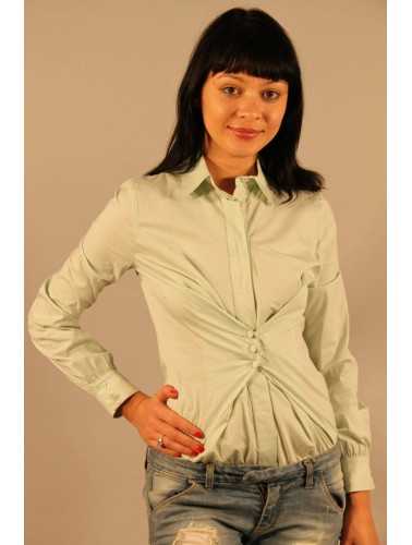 PATRIZIA PEPE CAMICIA A BODY DONNA VERDE