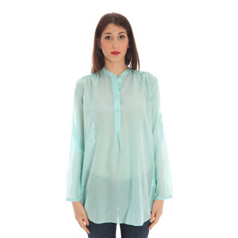 GANT WOMEN'S LONG SLEEVE SHIRT LIGHT BLUE