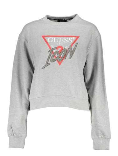 GUESS JEANS SWEATSHIRT WITHOUT ZIP WOMAN GRAY