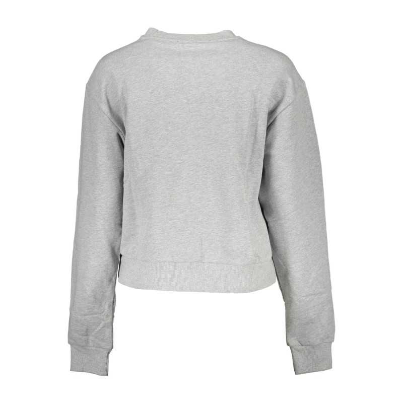 GUESS JEANS SWEATSHIRT WITHOUT ZIP WOMAN GRAY