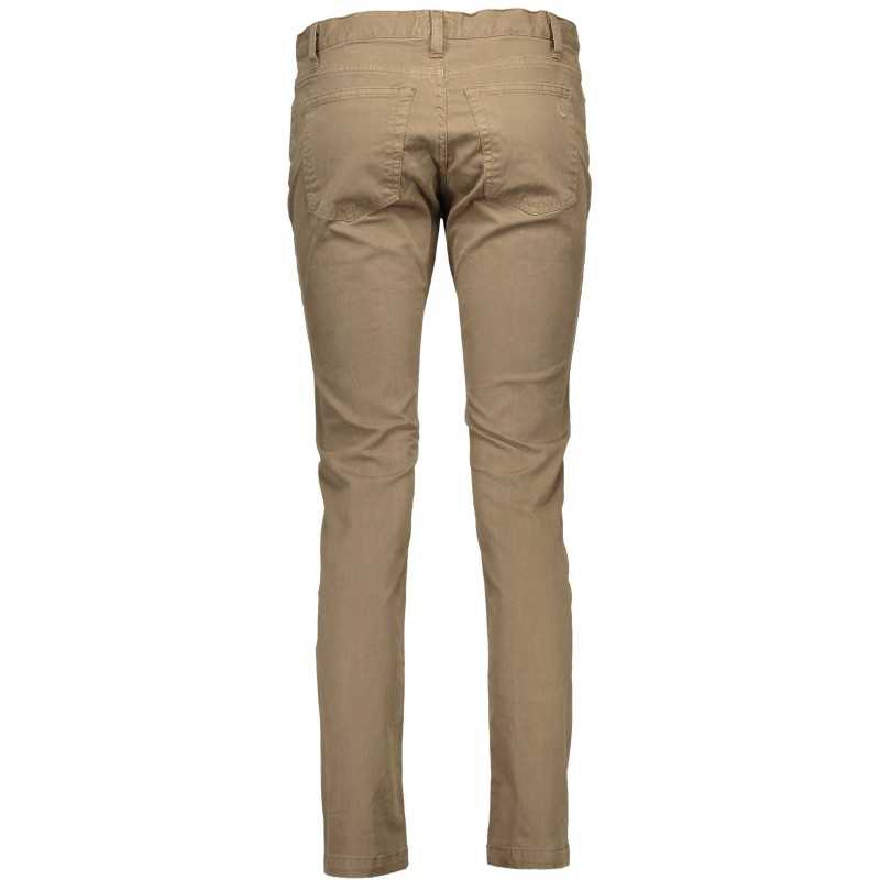 FRED PERRY WOMEN'S BROWN TROUSERS