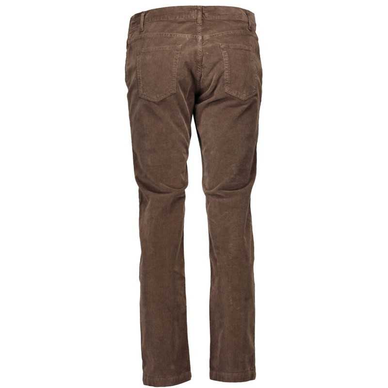 FRED PERRY WOMEN'S BROWN TROUSERS