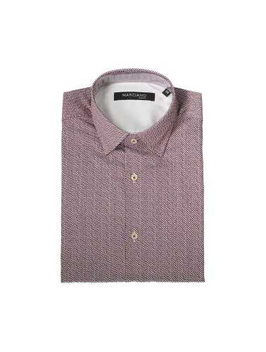 GUESS MARCIANO CAMICIA MANICHE LUNGHE UOMO ROSSO