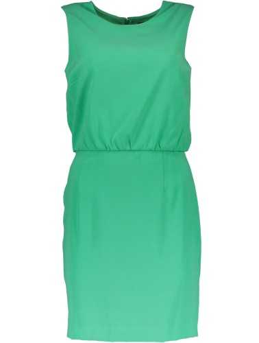 GANT SHORT DRESS GREEN WOMAN