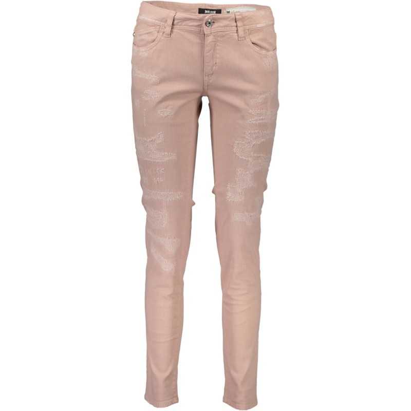 JUST CAVALLI PANTALONE DONNA ROSA