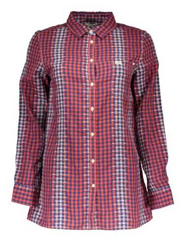 LEE CAMICIA MANICHE LUNGHE UOMO ROSSO