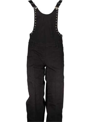 GUESS JEANS WOMEN'S BLACK DUNGAREES TROUSERS