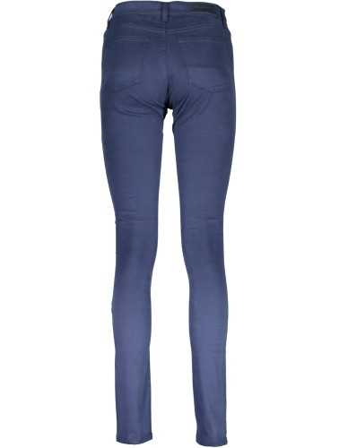 GANT WOMEN'S BLUE TROUSERS