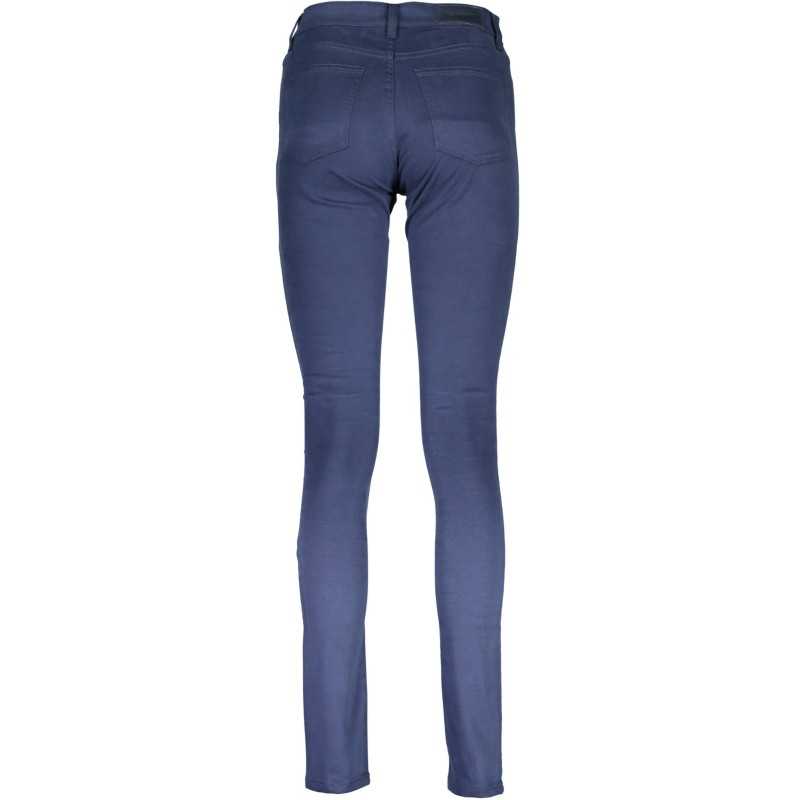 GANT WOMEN'S BLUE TROUSERS