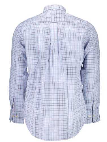 GANT CAMICIA MANICHE LUNGHE UOMO AZZURRO