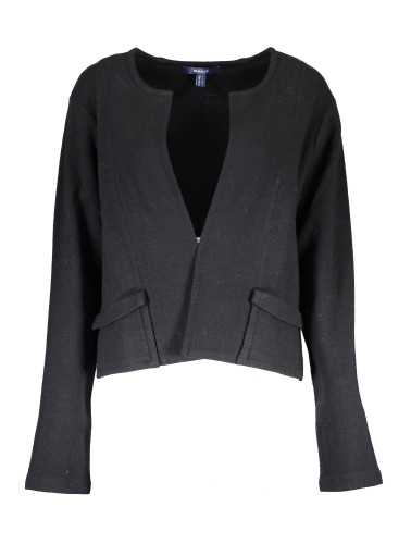 GANT WOMEN'S BLACK CARDIGAN