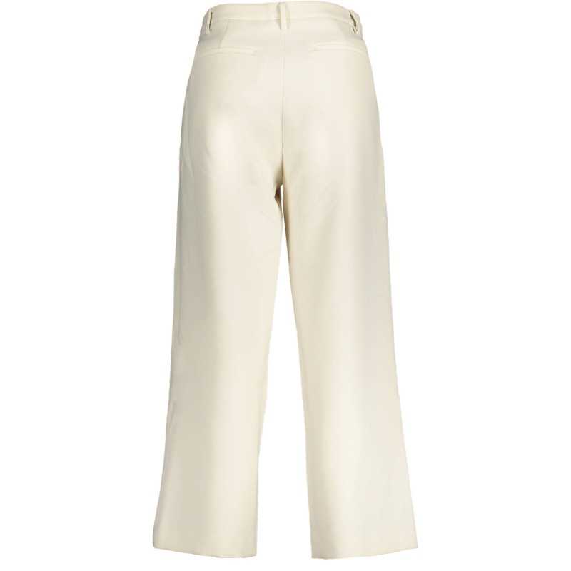 GANT WOMEN'S BEIGE TROUSERS