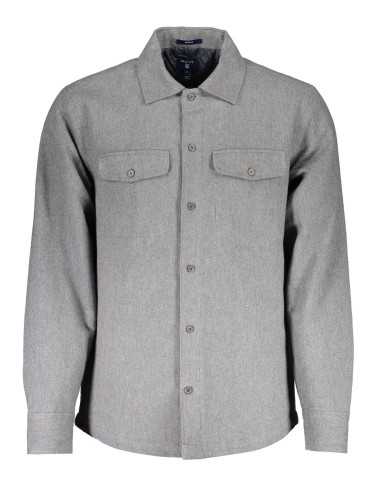 GANT CAMICIA MANICHE LUNGHE UOMO GRIGIO