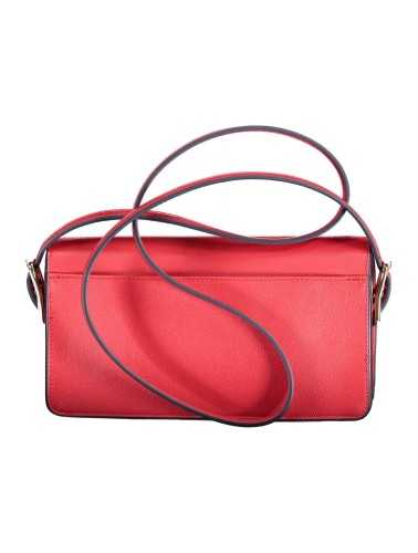 TOMMY HILFIGER RED WOMAN SHOULDER BAG