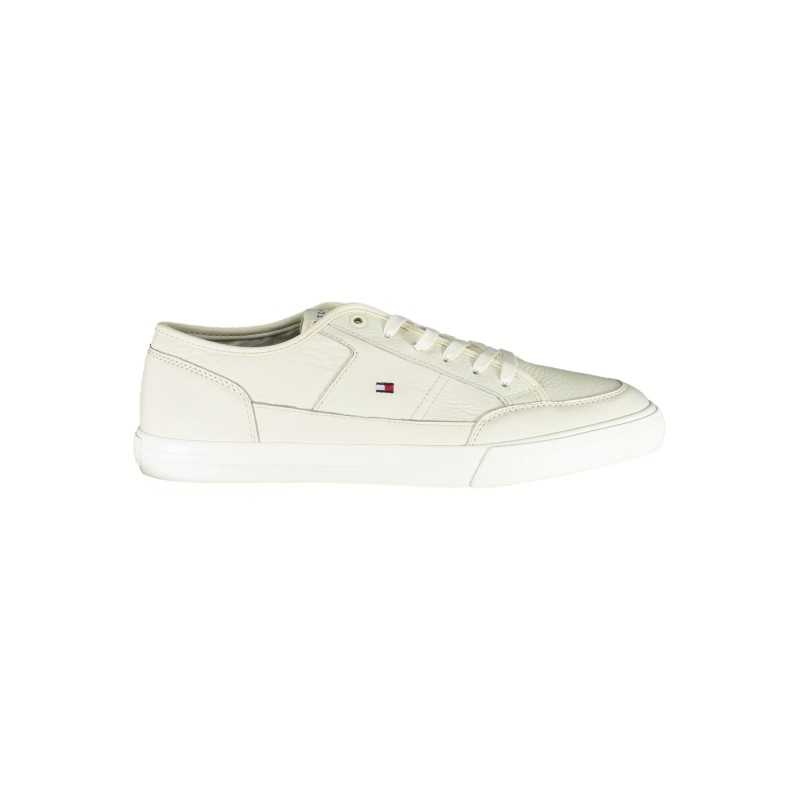 TOMMY HILFIGER WHITE MEN'S SPORTS SHOES