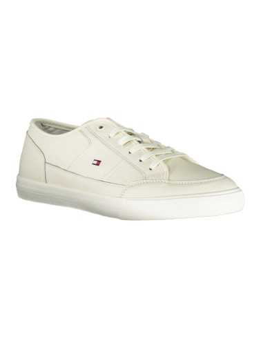 TOMMY HILFIGER WHITE MEN'S SPORTS SHOES