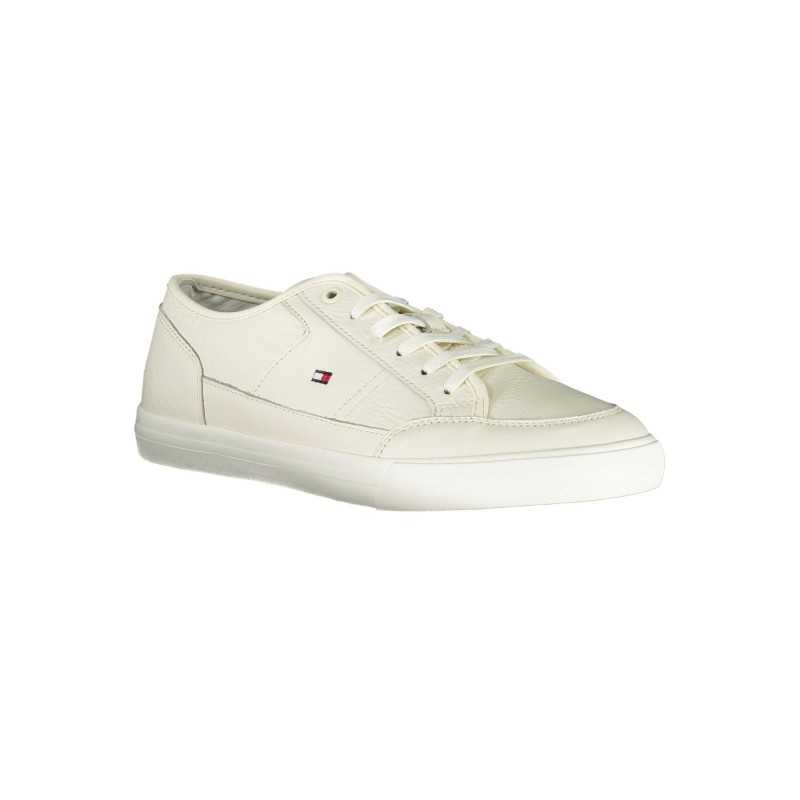 TOMMY HILFIGER WHITE MEN'S SPORTS SHOES