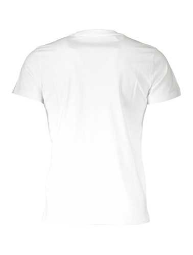 DIESEL WHITE MEN'S SHORT SLEEVE T-SHIRT