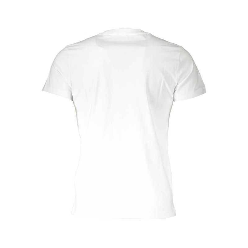 DIESEL WHITE MEN'S SHORT SLEEVE T-SHIRT