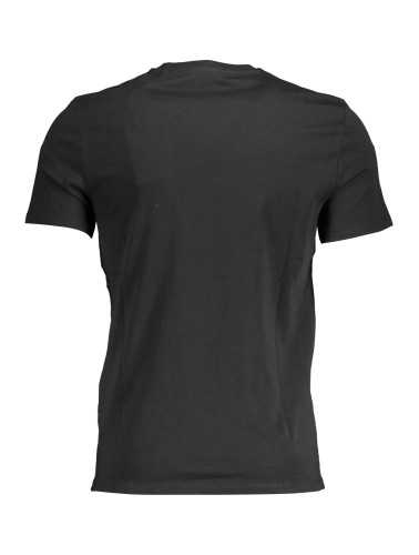 GUESS JEANS T-SHIRT MANICHE CORTE UOMO NERO