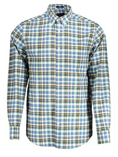 GANT MEN'S BLUE LONG SLEEVE SHIRT