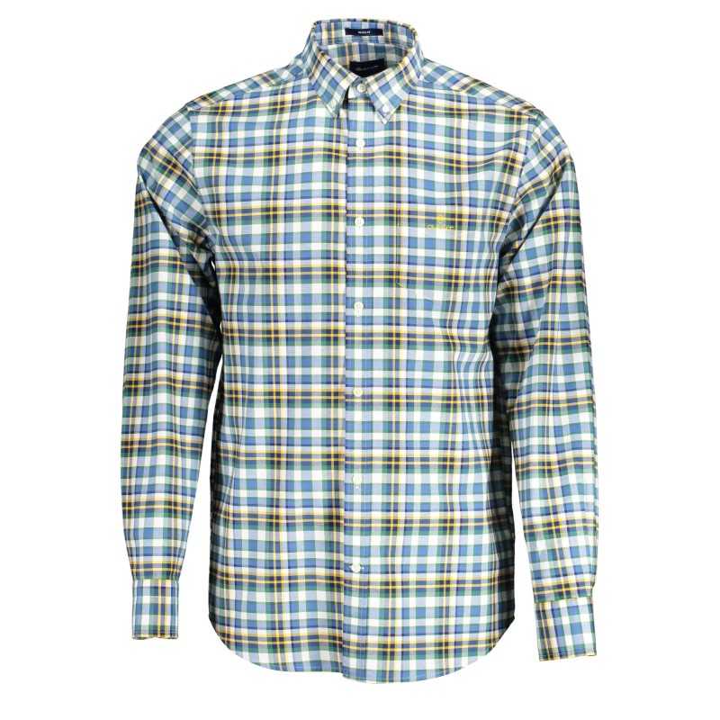 GANT MEN'S BLUE LONG SLEEVE SHIRT