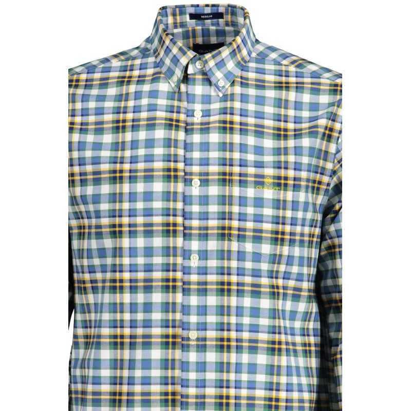 GANT MEN'S BLUE LONG SLEEVE SHIRT