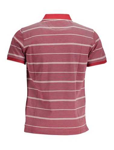 GANT POLO MANICHE CORTE UOMO ROSSO