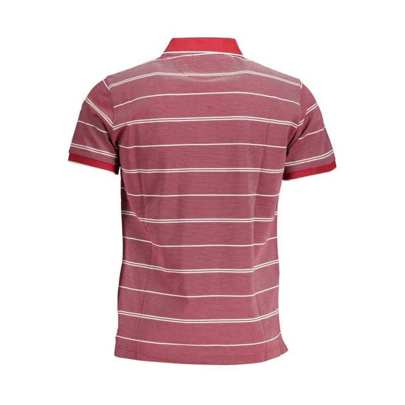 GANT POLO MANICHE CORTE UOMO ROSSO