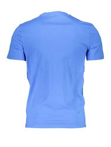 GUESS JEANS MEN'S SHORT SLEEVE T-SHIRT BLUE