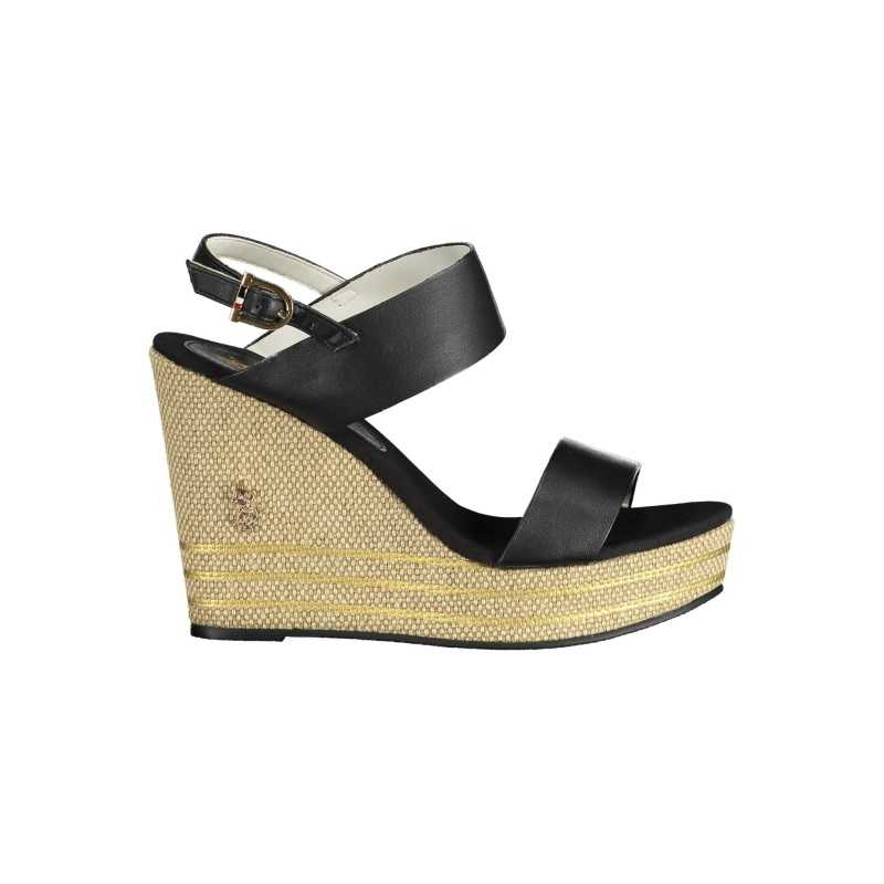 US POLO ASSN. BLACK WOMAN SANDAL FOOTWEAR