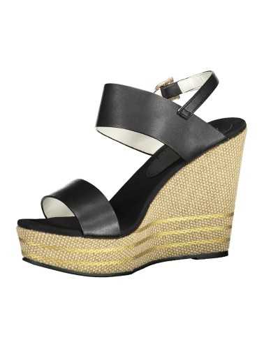 US POLO ASSN. BLACK WOMAN SANDAL FOOTWEAR