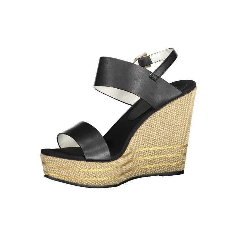 US POLO ASSN. BLACK WOMAN SANDAL FOOTWEAR