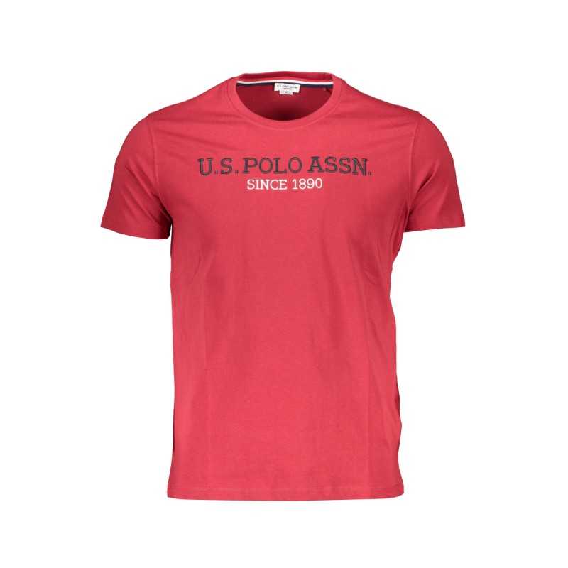 US POLO SHORT SLEEVE T-SHIRT MAN RED