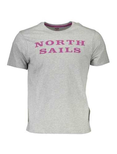 NORTH SAILS MEN'S SHORT SLEEVE T-SHIRT GRAY