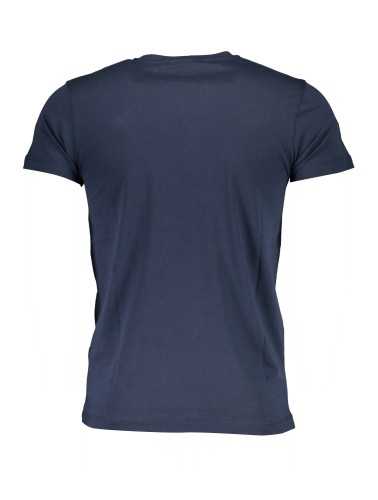 ROBERTO CAVALLI MEN'S SHORT SLEEVE T-SHIRT BLUE