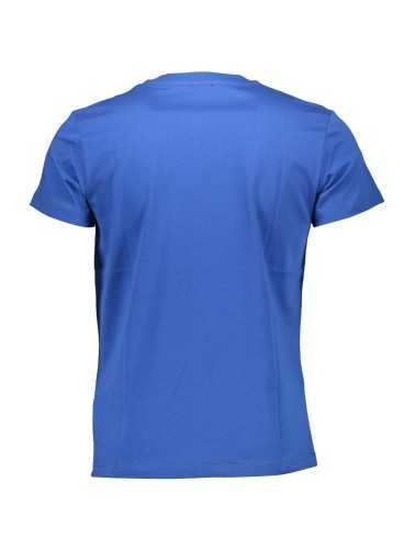 DIESEL MEN'S SHORT SLEEVE T-SHIRT BLUE