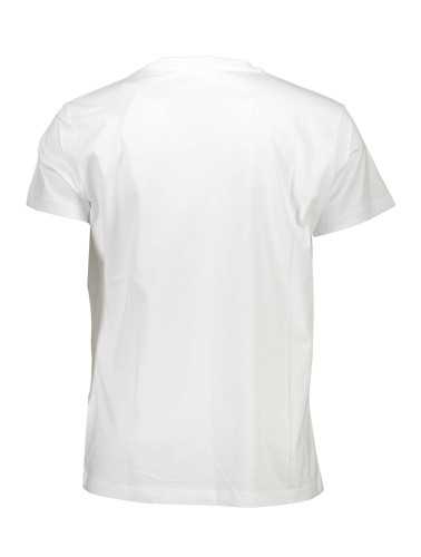 DIESEL WHITE MEN'S SHORT SLEEVE T-SHIRT