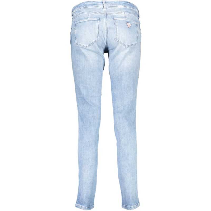 GUESS JEANS JEANS DENIM DONNA AZZURRO