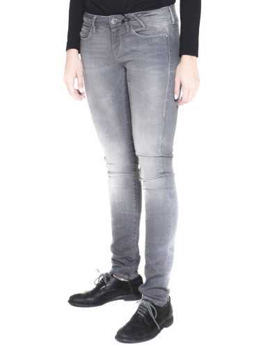 GUESS JEANS JEANS DENIM WOMAN GRAY