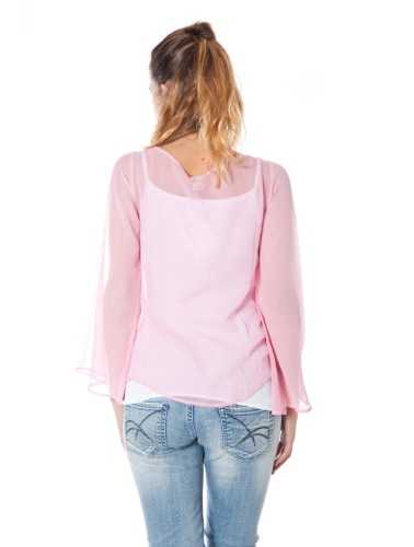 PHARD LONG SLEEVE T-SHIRT PINK WOMAN