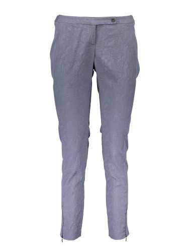 LIU JO BLUE WOMAN TROUSERS