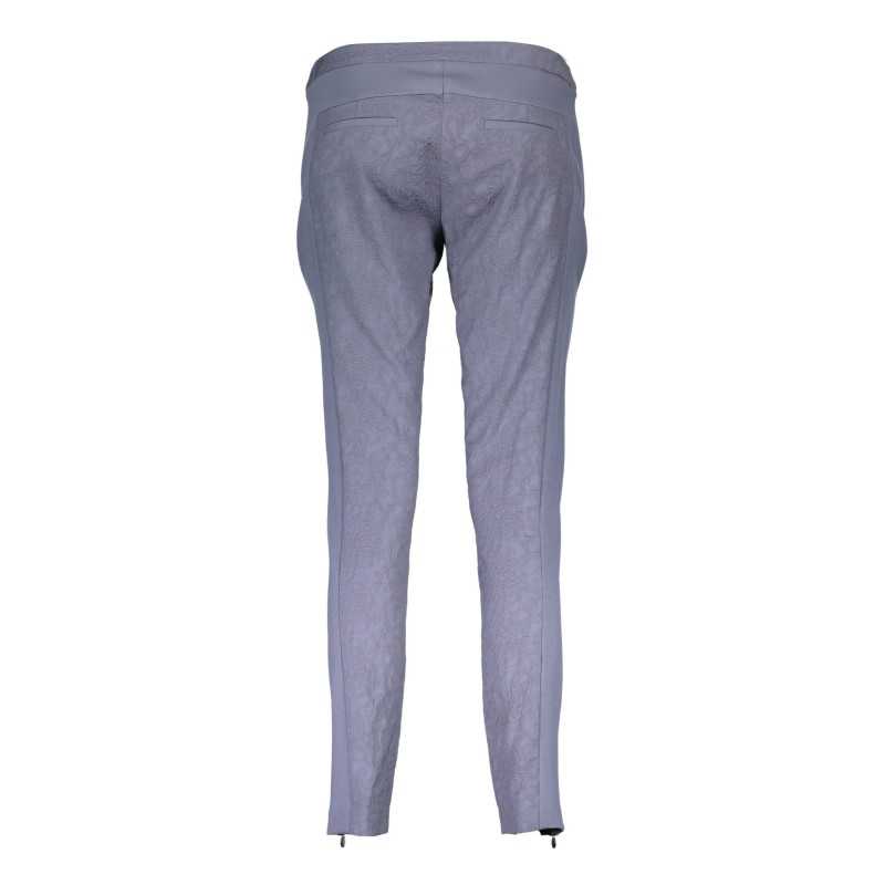 LIU JO BLUE WOMAN TROUSERS