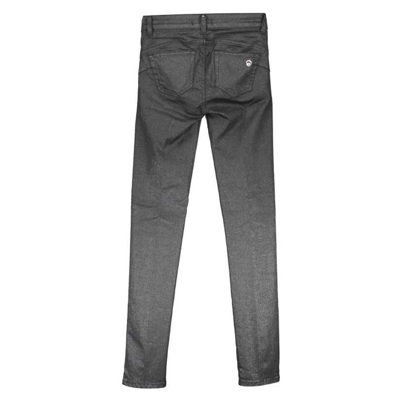 LIU JO BLACK WOMAN TROUSERS