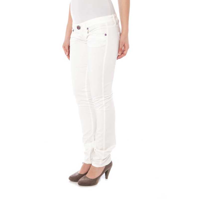 CLINK WHITE WOMAN TROUSERS